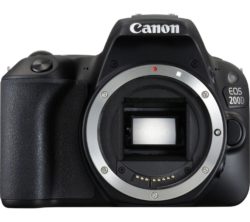 CANON EOS 200D DSLR Camera - Black